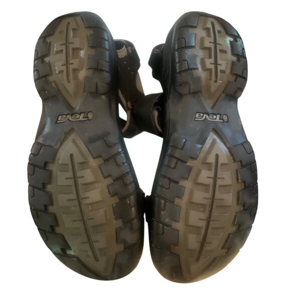 Teva Minam Men's Sandal 4289 BLK Sz 10 Hiking Sport Comfort Outdoors Water Shoe - Picture 7 of 10
